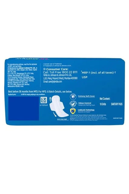 Stayfree Secure Cottony Extra Large 18pads