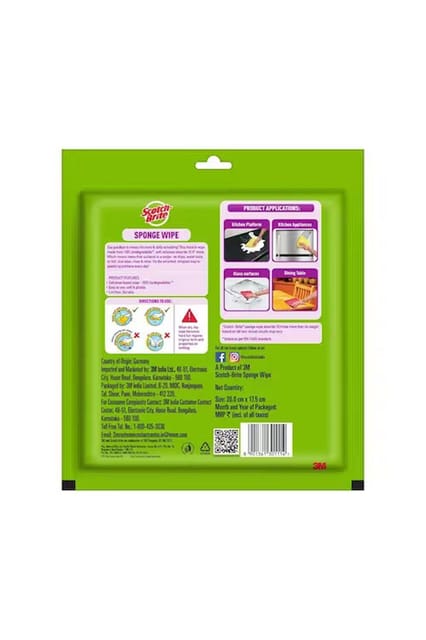 Scotch Brite Sponge Wipe 3'n