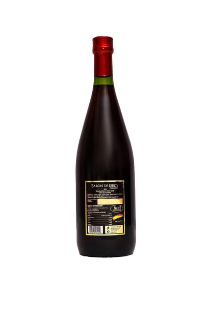 Baron De Bercy Non Alcoholic Fruit Wine 1Litre