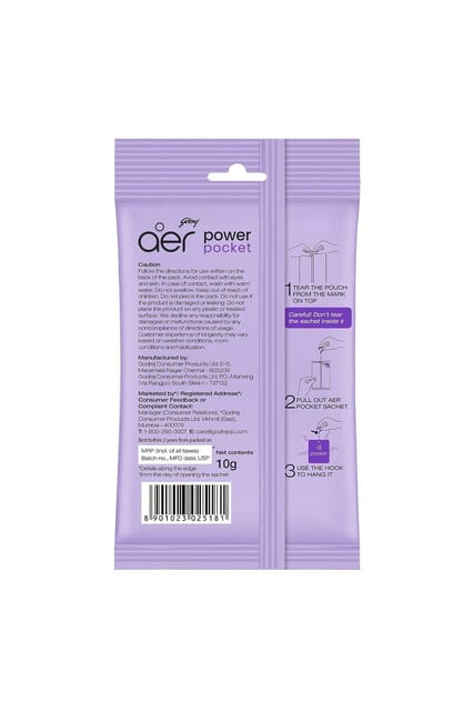 Aer power Pocket Lavender Bathroom Freshner 10gm