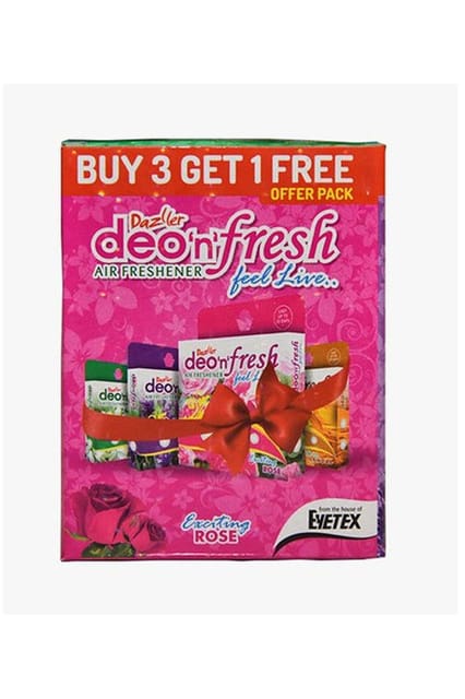 Deo N Fresh Air Freshener Buy 3 Get 1 200gm