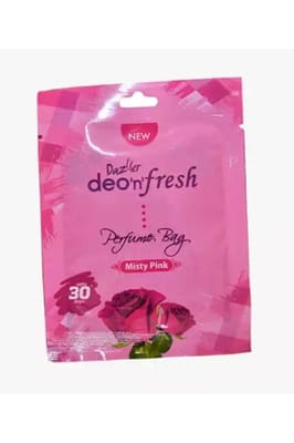 Dazller Deo N Fresh Perfume Bag Misty Pink 10gm