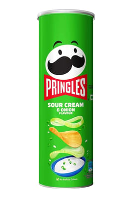 Pringles Sour Cream And Onion 107gm