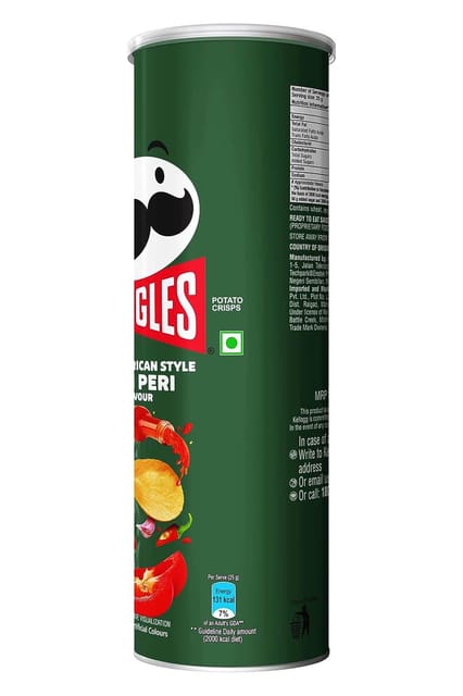 Pringles Peri Peri 107gm