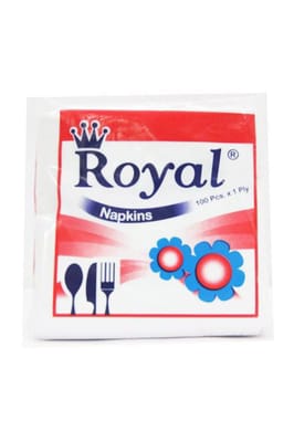 Royal Napkins Tissue Paper 100 Pcs