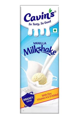 Cavins Milk Shake Vanilla  1Litre