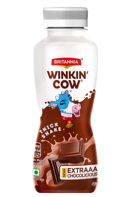 Britannia Winkin Cow Choco Milkshake 180ml