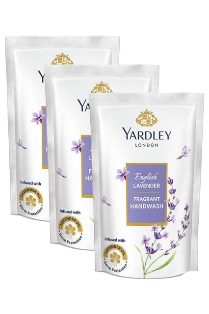 Yardley English Lavender Hand Wash Pouch Buy 2 Get 1 180ml