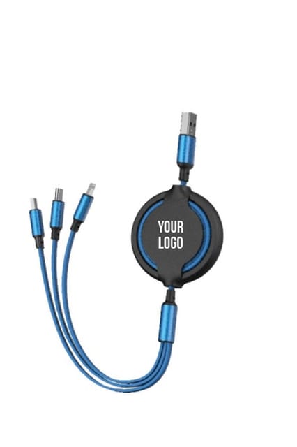 Urban Gear Yoyo Pro Retractable 3-In-1 Charging Cable