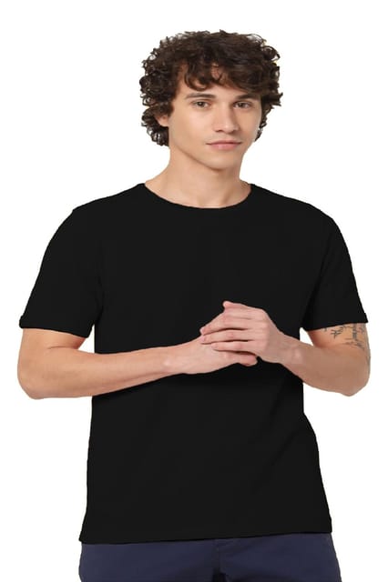Jack&Jones Men's Jesper Round Neck T-Shirt Black