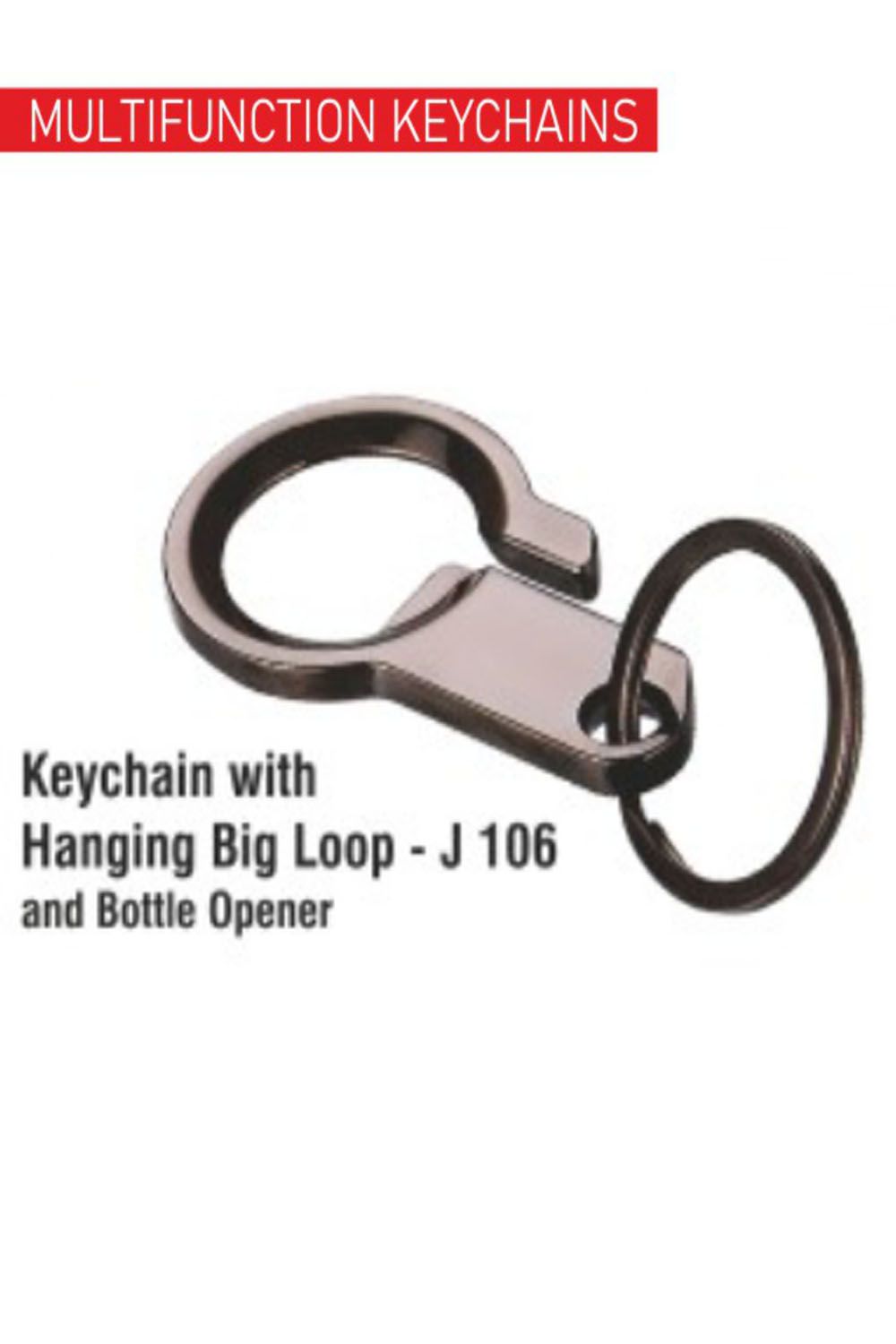 PUTHUSU KEYCHAIN WITH HANGING BIG LOOP J 106