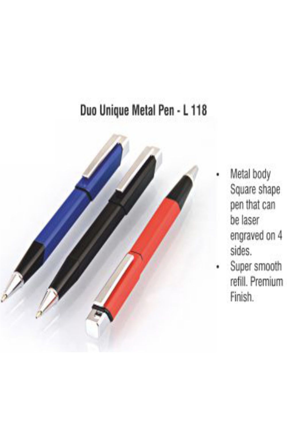 PUTHUSU DUO UNIQUE METAL PEN L 118