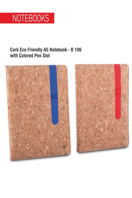 PUTHUSU CORK ECO FRIENDLY A5 NOTEBOOK B 106