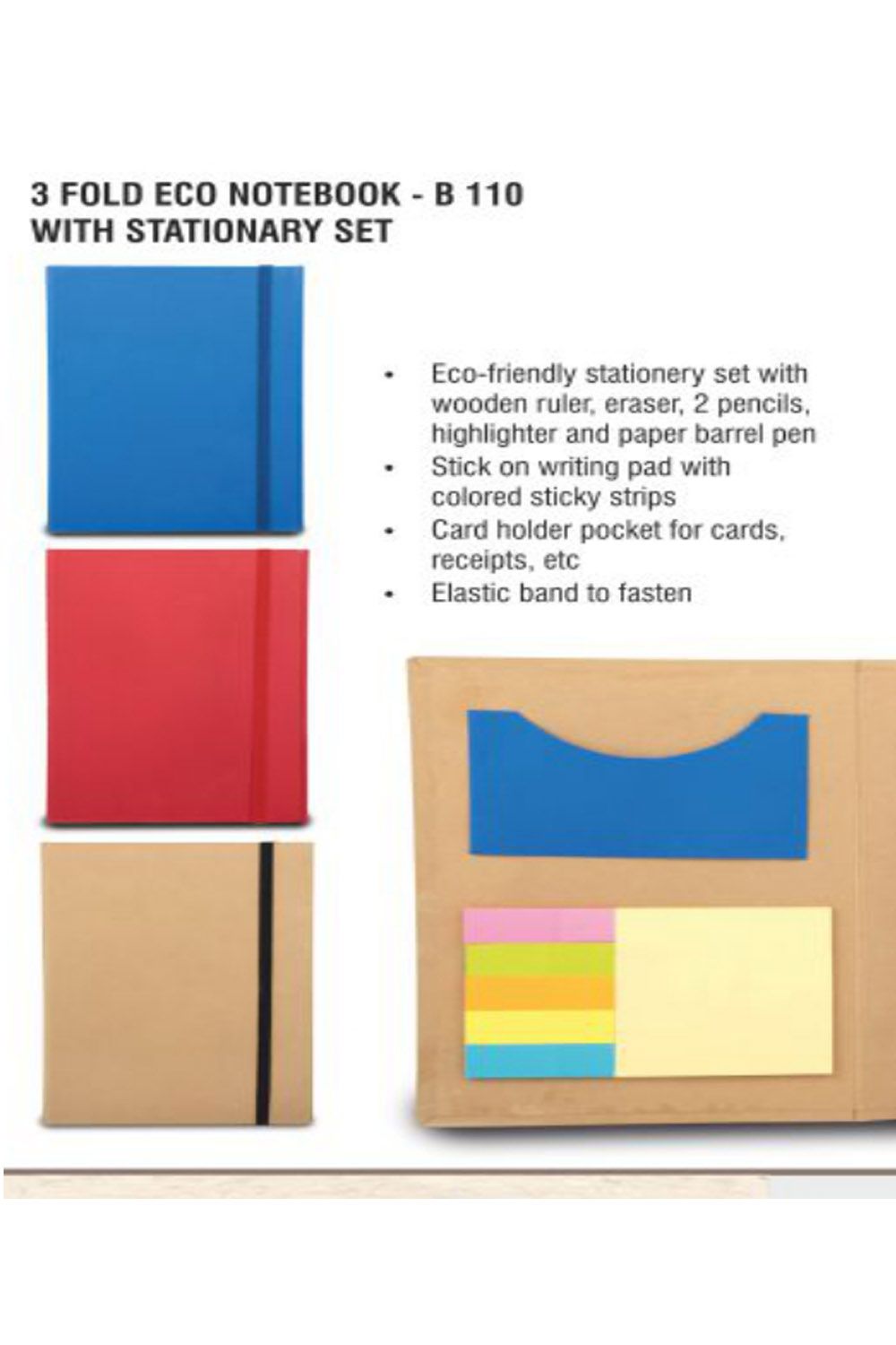 PUTHUSU 3 FOLD ECO NOTE BOOK B 110