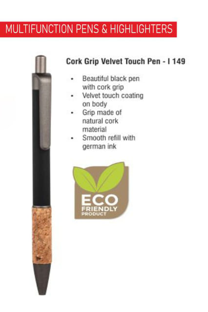 PUTHUSU CORK GRIP VELVET TOUCH PEN L 149