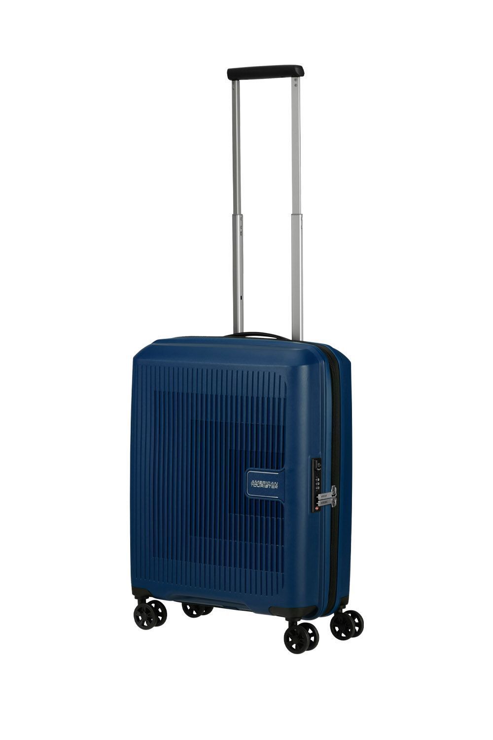 American Tourister Amt Aerostep Sp55Tsa Exp Navy Blue