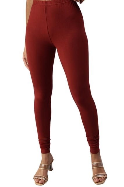 Royal Womens Cotton Lyra Leggins Cherry Brown