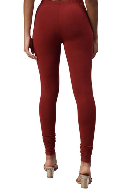 Royal Womens Cotton Lyra Leggins Cherry Brown