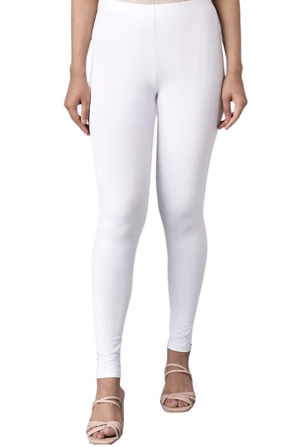 Royal Womens Cotton Lyra Leggins White