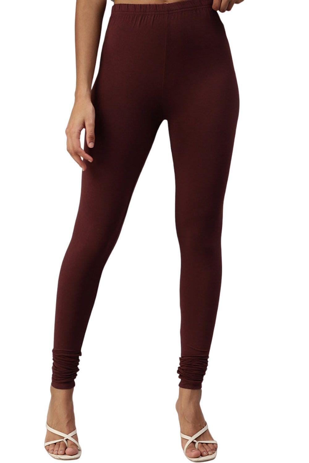 Royal Womens Cotton Lyra Leggins Dark Brown