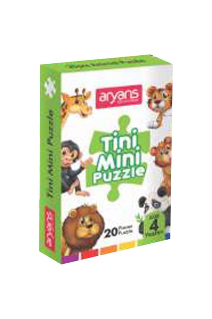 Olympia tini mini puzzle (4mix) animal aryans  AE 001