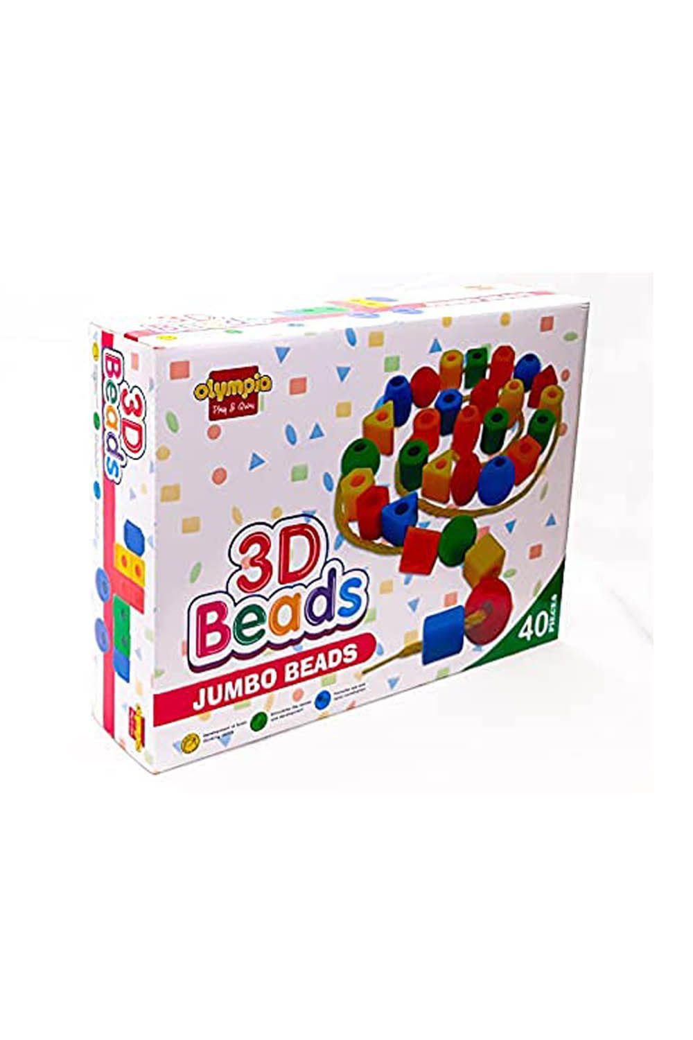 Olympia 3D beads(40pcs) box pack DT 060