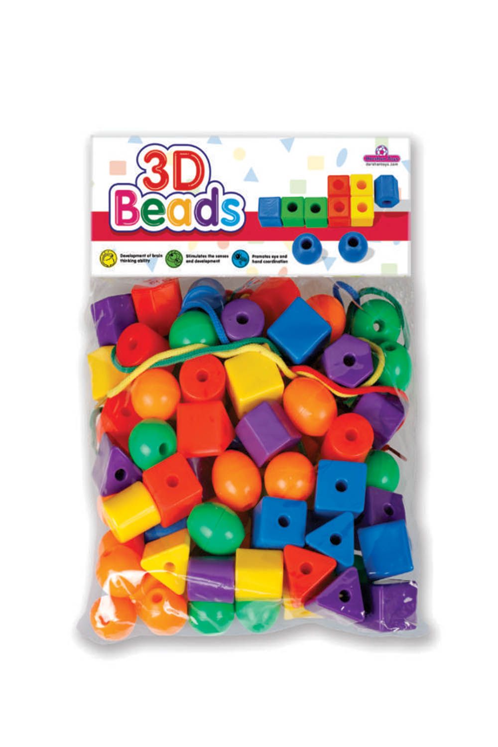 Olympia 3D beads 72pcs DT 058