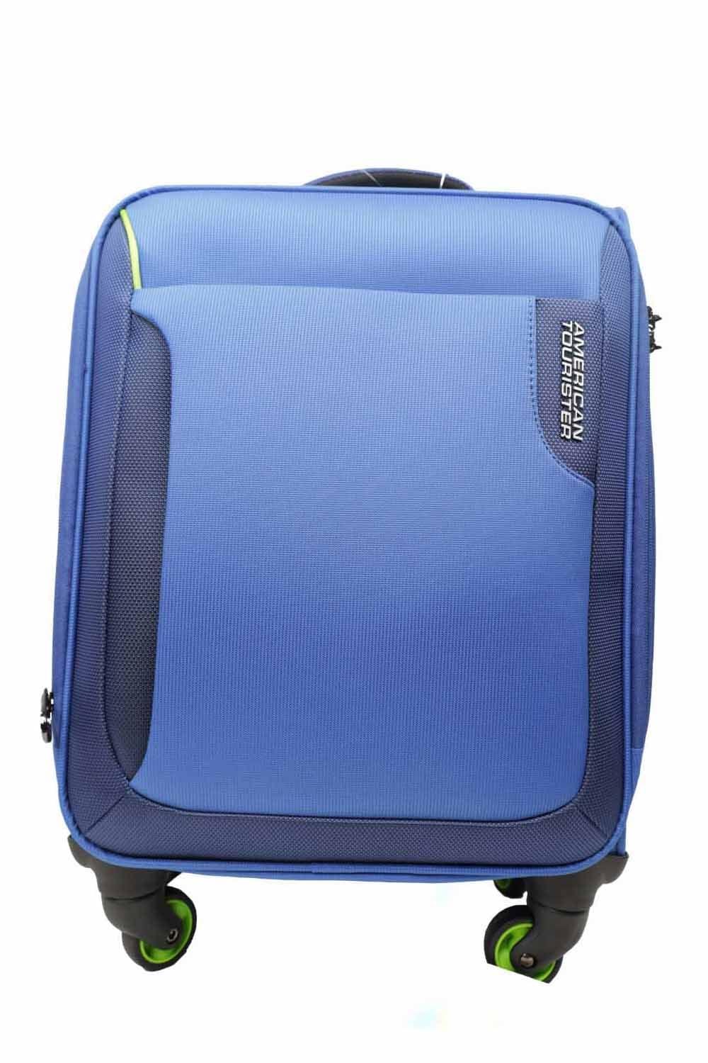 American Tourister Amt Hubble Sp55cm Tsa Blue