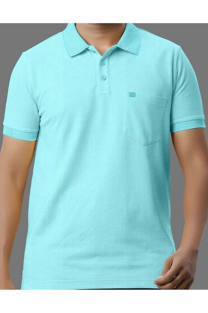 Ariser Mens Golf Polo Half Sleeve T-Shirt Blue Radiance 29003