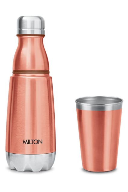 Milton Vertex Stainless Steel Water Bottle 500 ML Assorted 1 Pcs