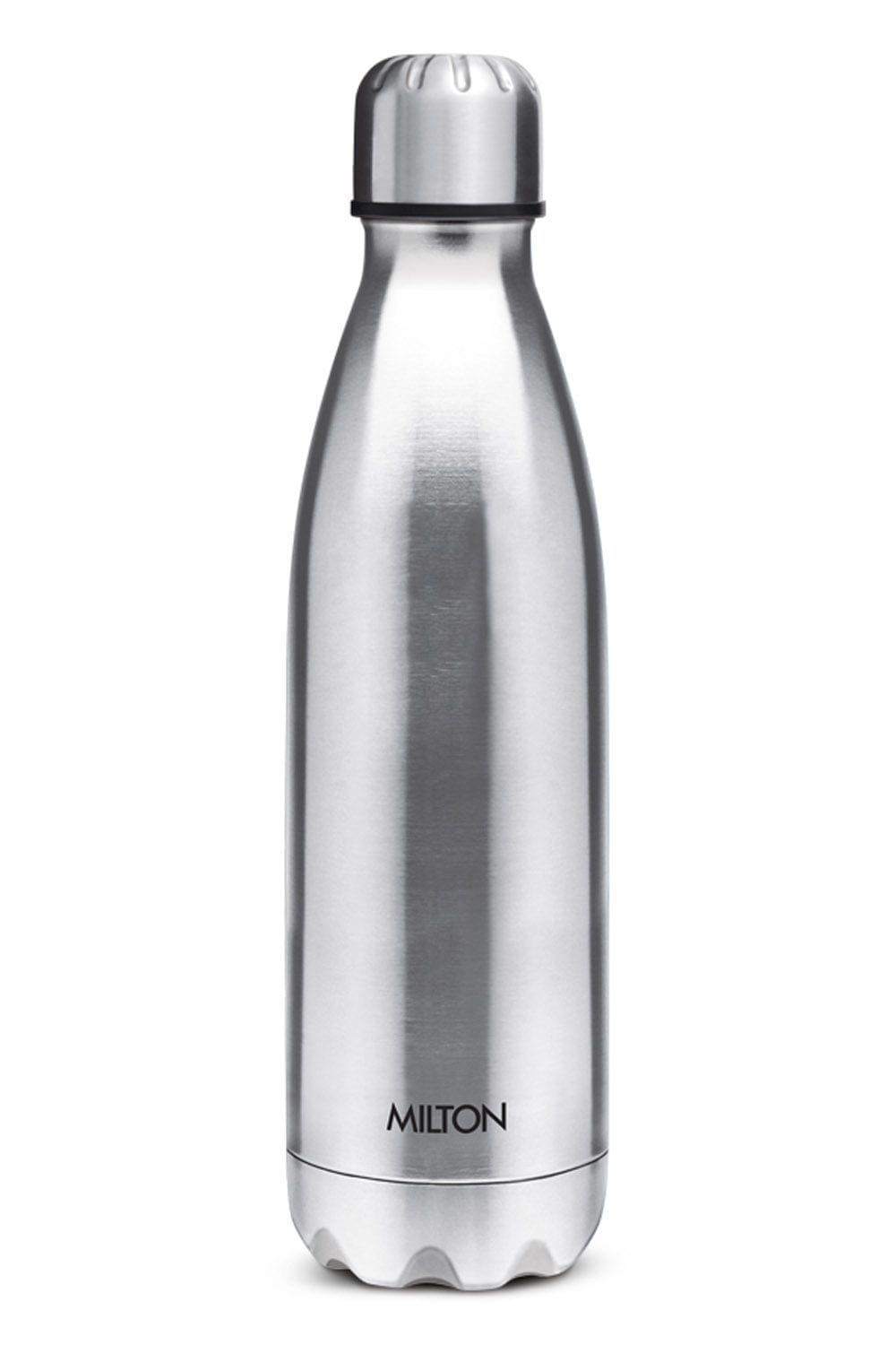 Milton Steel Sliver Water Bottle Shine 1000ml Assorted 1 Pcs