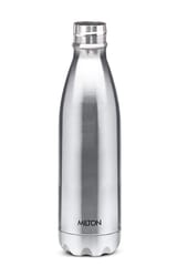 Milton Thermo Steel Sliver Water Bottle Shine 1000ml Assorted 1 Pcs