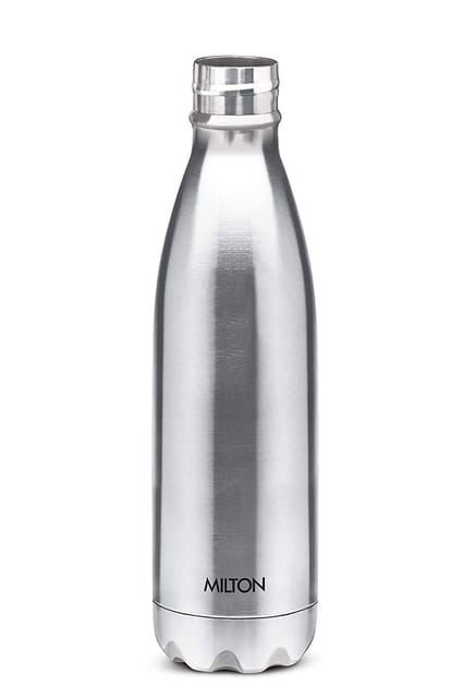 Milton Steel Sliver Water Bottle Shine 1000ml Assorted 1 Pcs