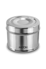 Milton Steel Snack Stainless Steel Lunch Box Large Assorted 1 Pcs