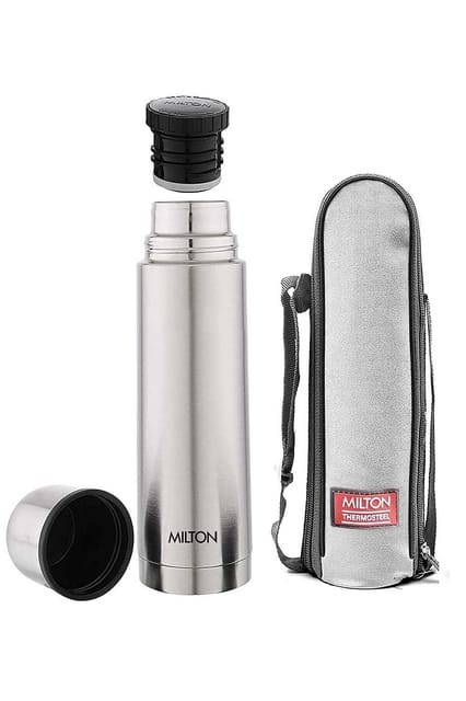 Milton Thermosteel Silver Flask 350ml Assorted 1 Pcs