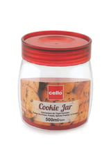 Cello Cookie Storage Jar Container 500ml Assorted 1 Pcs