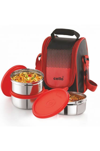 Cello MaxFresh Matiz Lunch Box 3 Pcs Set Assorted