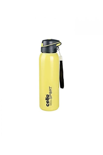 Cello Gym Star Steel Bottle 650ml Assorted 1 Pcs