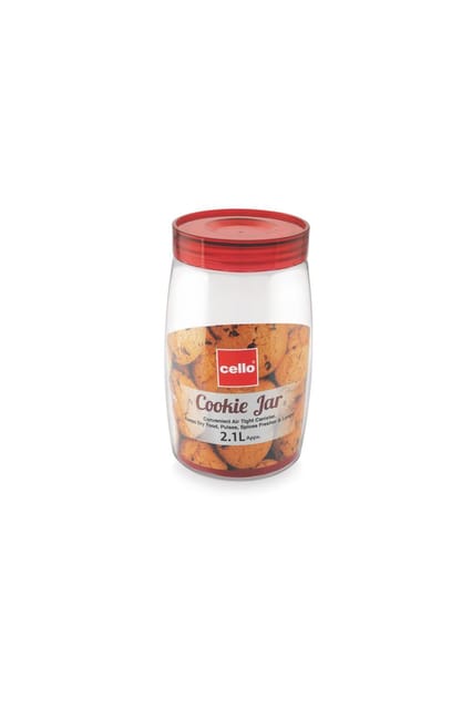 Cello Cookie Square Container 500ml Assorted 1 Pcs