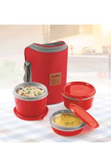 Cello MaxFresh Hot Wave Lunch Box 3 Pcs Container Assorted