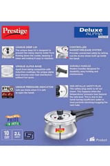 Prestige Deluxe Alpha Svachh Ss Cooker 2.0l 20266