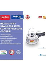 Prestige Deluxe Alpha Svachh Ss Cooker 2.0l 20266