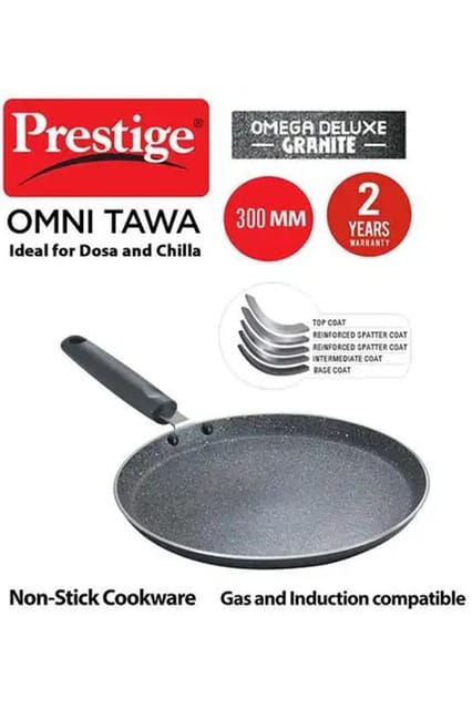 Prestige Omega Deluxe Granite Omni Tawa 300mm Dia 36303