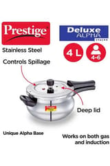 Prestige Deluxe Alpha Svachh Ss Handi 4l 20268