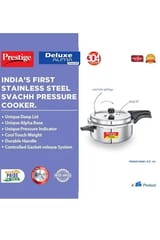 Prestige Deluxe Alpha Svachh Ss Pressure Cooker 5 L 20255