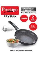 Prestige Omega Deluxe Granite Fry Pan 200mm 36304