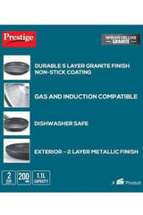 Prestige Omega Deluxe Granite Fry Pan 200mm 36304