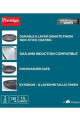 Prestige Omega Deluxe Granite Fry Pan 240mm 36305