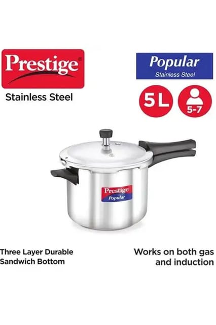 Prestige Popular Ss Pressure Cooker 5l 20652