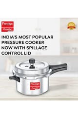 Prestige Popular Svachh Aliminium Pressure Cooker 4l 10166